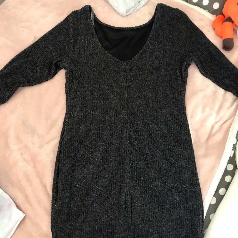 Sweater pencil dress